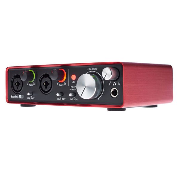 خرید کارت صدا مدل focusrite scarlett 2i2 g2