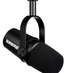 میکروفن یو اس بی Shure MV7 USB Podcast Microphone – Black