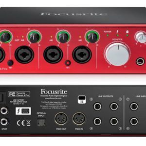 کارت صدا Focusrite 4pre thunderbolt