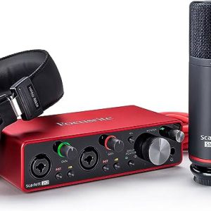 پکیج استودیویی  Focusrite Scarlett 2i2 G2