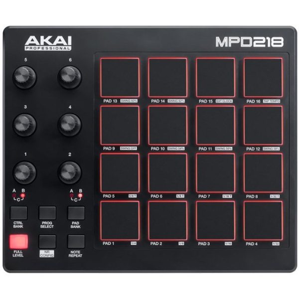 خریدمیدی کنترلر مدل AKAI Professional MPD218