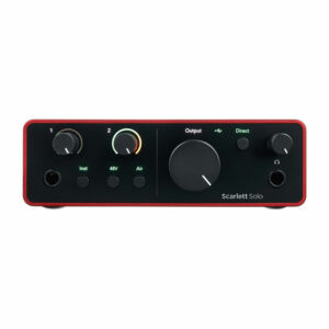 پکیج استودیویی Focusrite scarlett Solo Studio 4th Gen