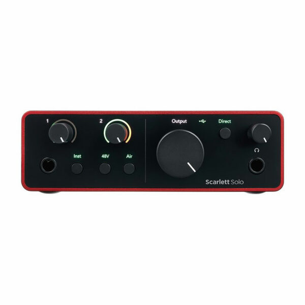 خرید پکیج استودیویی Focusrite scarlett Solo Studio G4