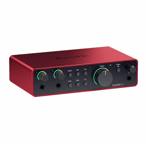 خرید کارت صدای کارت صداFocusrite Scarlett 2i2 4th Gen