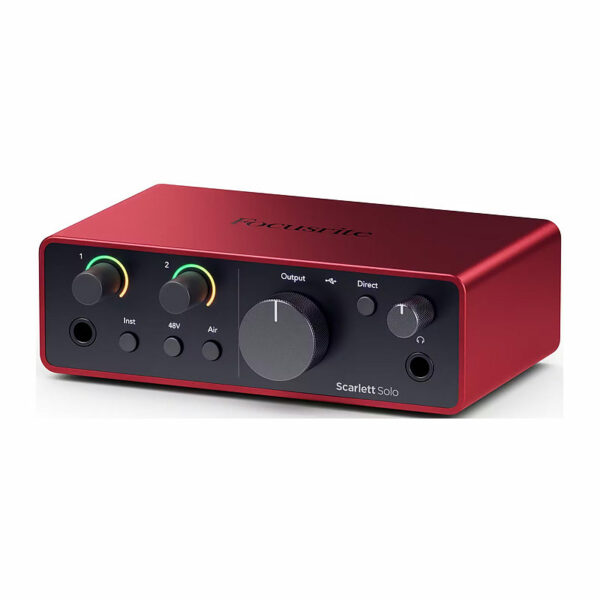 خرید کارت صدای Focusrite Scarlett Solo 4th Gen