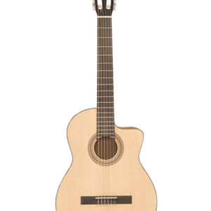 گیتار کلاسیک Santos Martinez Estudio Cutaway Electro-Classic Guitar Natural Satin