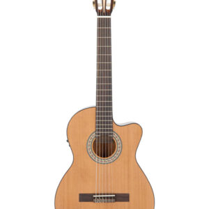 گیتار کلاسیک Santos Martinez Preludio Cutaway Electro-Classic Guitar Natural