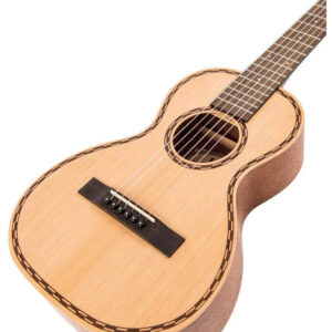 گیتار کلاسیک Vintage Viator Paul Brett Nylon String Travel Guitar Natural