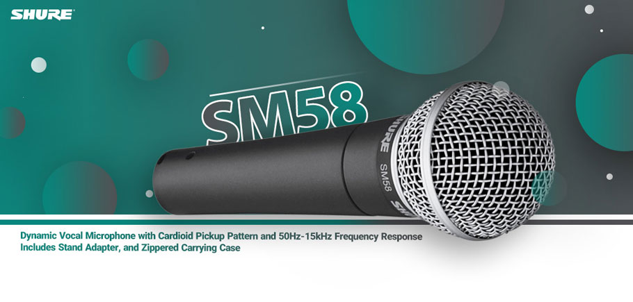 خرید میکروفن Shure SM58